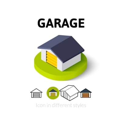 Choosing a Perfect Garage Illustration