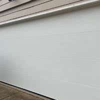 Garage door after servicing & repair